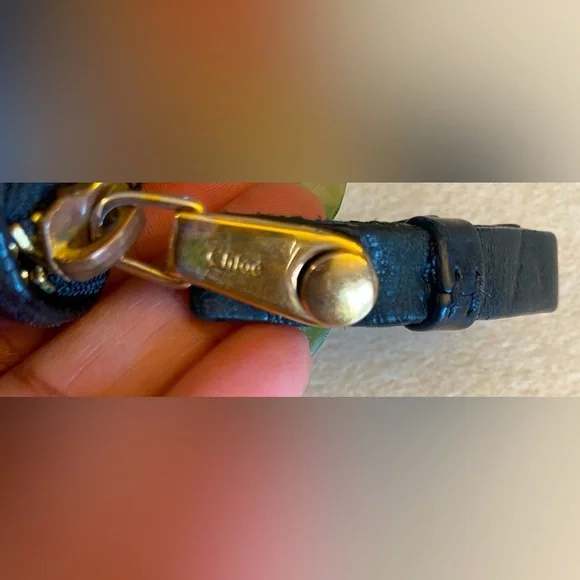 CHLOE Black Leather Zip Around Wallet w/Authentication Card/Box/Dust Bag, EUC - Picture 5 of 10